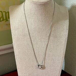 Elegant Silver Necklace Necklace #JW7